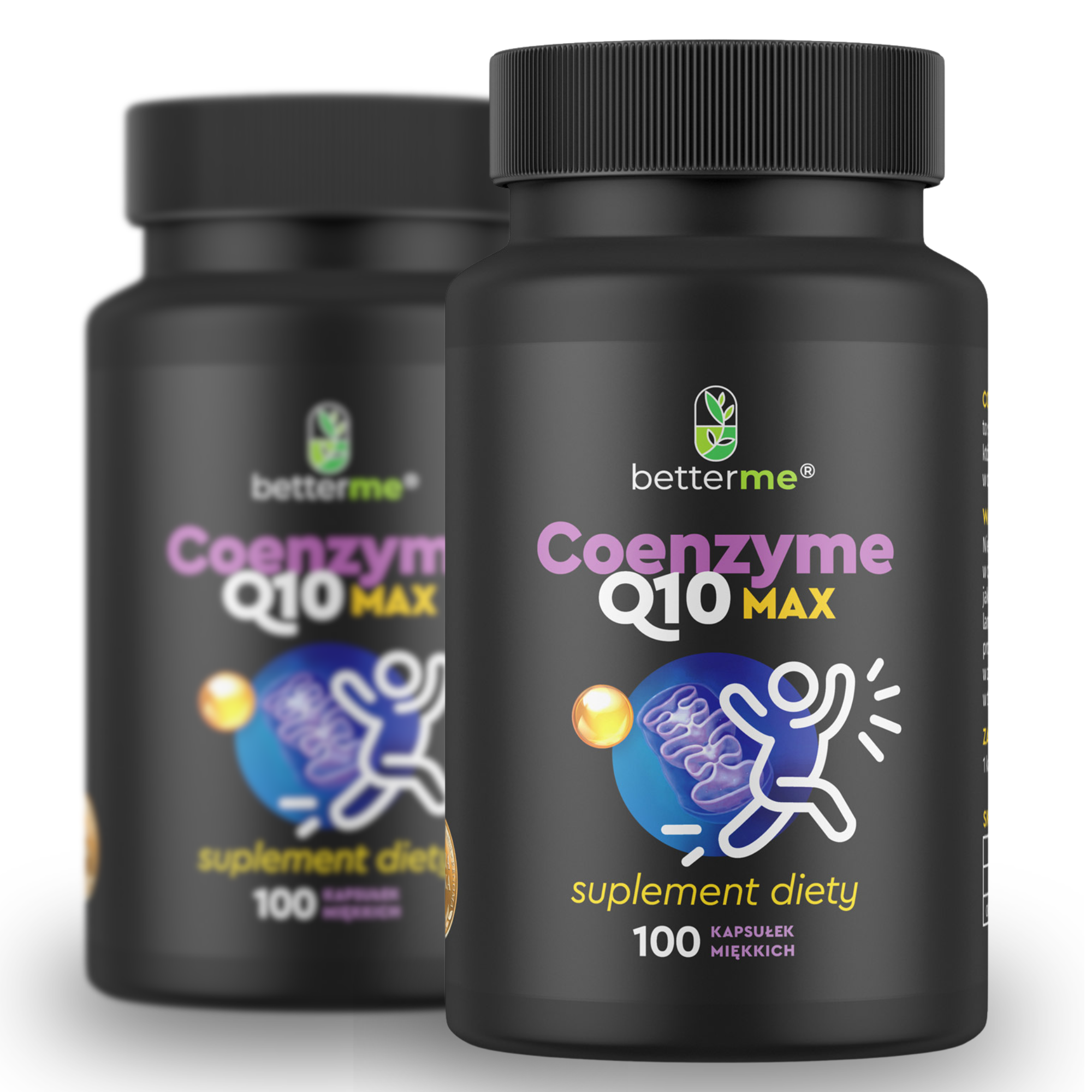 Koenzym Q10 BetterMe 200mg w oleju lnianym 200 kaps
